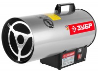 Пушка ЗУБР "ЭКСПЕРТ" тепловая, газовая, 15 кВт ЗТПГЭ-15
