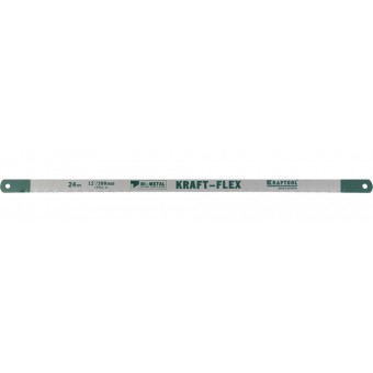 Полотно KRAFTOOL "KRAFT-FLEX" по металлу, Bi-Metal, 24TPI, 300 мм, 2 шт 15942-24-S2