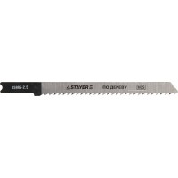 Полотна STAYER "PROFI", U101B, для эл/лобзика, HCS, по дереву, ДСП, ДВП, US-хвост., шаг 2,5мм, 75мм, 2шт 15995-2.5_z01