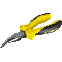 Тонкогубцы STAYER "PROTech" изогнутые, эксцентриковое расположение шарнира, 160мм 22027-4-16_z02