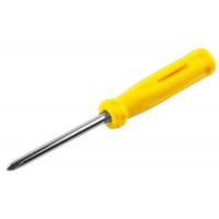 Отвертка STAYER "STANDARD" 2-в-1 с двухсторонним стержнем, PH №2 /SL 6мм, 85мм 2515_z01