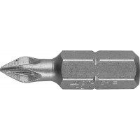 Биты STAYER "PROFI", хвостовик C 1/4", PZ №1, 25мм, 2шт 26221-1-25-02