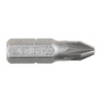 Биты STAYER "PROFESSIONAL" ProFix Pozidriv, тип хвостовика C 1/4", № 2, L=25мм, 10шт 26221-2-25-10_z01