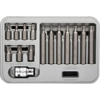 Набор ЗУБР: Биты специальные в пластиковом боксе, TORX, 15 предметов 2651-H15_z01