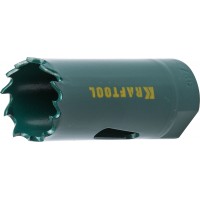 Коронка KRAFTOOL "EXPERT" биметаллическая, прогрессивное расположение зубьев, d22мм 29521-022_z01