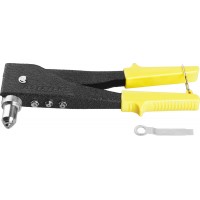 Заклепочник поворотный 90-180&deg;, STAYER MaxFix "MS 180" 3107, для заклёпок d=2,4-4,8 мм из алюминия и стали, литой корпус 3107