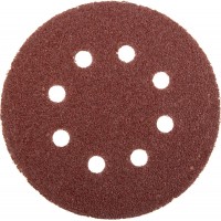 Круг STAYER "PROFI" из абразивной бумаги перфорированный, 125мм/ №40, 5шт 3580-125-040