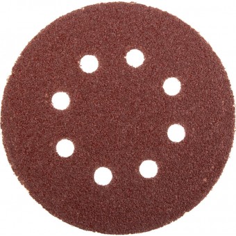 Круг STAYER "PROFI" из абразивной бумаги перфорированный, 125мм/ №40, 5шт 3580-125-040