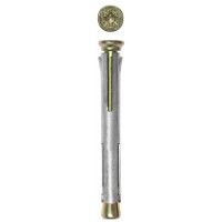 ЗУБР. Анкер рамный с потайной головкой, Pz, 10х202мм, ТФ6, 2шт 4-302236-10-202
