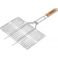 Решетка-гриль GRINDA  "BARBECUE", плоская, 220х340мм 424702
