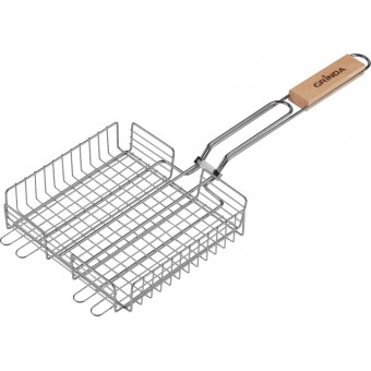 Решетка-гриль GRINDA  "BARBECUE", объемная, 220х220мм 424712