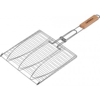 Решетка-гриль GRINDA "BARBECUE", для рыбы, трехместная 424721