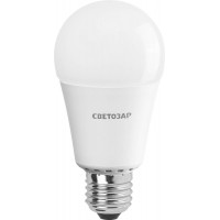 Лампа СВЕТОЗАР светодиодная "LED technology", цоколь E27(стандарт), теплый белый свет (2700К), 220В, 12Вт (100) 44505-100_z01
