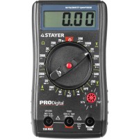 Мультиметр STAYER "PROFESSIONAL" PRODigital цифровой 45310