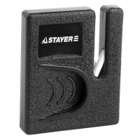 Точилка STAYER "MASTER", для ножей, компактная, керамическая рабочая часть 47511
