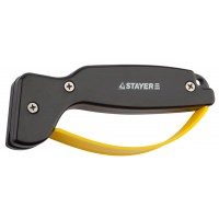 Точилка STAYER "MASTER" универсальная, для ножей, с защитой руки, рабочая часть из карбида 47513