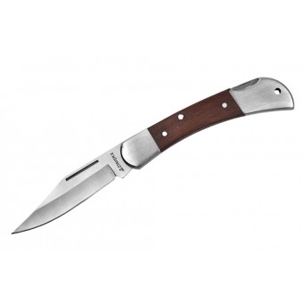 Нож STAYER складной с деревянными вставками, средний 47620-1_z01
