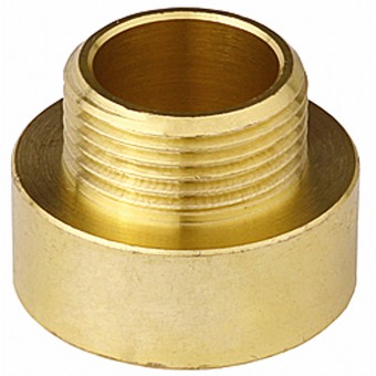 Переходник GENERAL FITTINGS удлиненный цилиндрический, латунь, 1/2" х 3/8" 51084-1/2-3/8